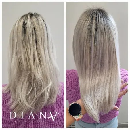 Platinum HaarBotox  behandeling voor blond haar set 500ml + 300ml