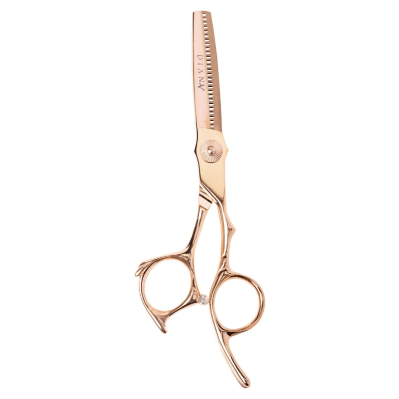 Diana Rose Gold Hair Thinning Scissors 5.5"