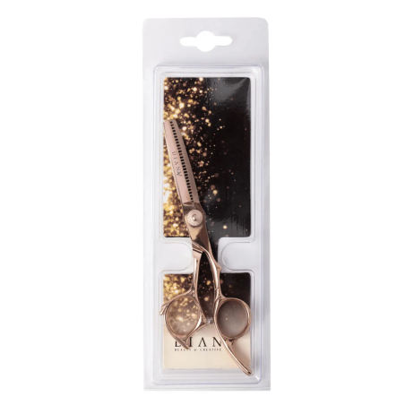 Diana Rose Gold Hair Thinning Scissors 5.5"