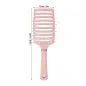 Brosse à cheveux rose poudré – effet racines, coiffage & massage Brosse à cheveux rose poudré – effet racines, coiffage & massage