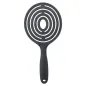 Brosse à cheveux super flexible avec poils de sanglier – noir – démêlage, séchage, massage Brosse à cheveux super flexible avec poils de sanglier – noir – démêlage, séchage, massage
