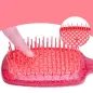 Red Glitter Hair Brush – Highly Flexible, Ventilated, for All Hair Types Red Glitter Hair Brush – Highly Flexible, Ventilated, for All Hair Types