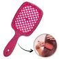 Red Glitter Hair Brush – Highly Flexible, Ventilated, for All Hair Types Red Glitter Hair Brush – Highly Flexible, Ventilated, for All Hair Types