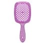 Brosse à cheveux pailletée violette – ultra flexible, ventilée, tous types de cheveux Brosse à cheveux pailletée violette – ultra flexible, ventilée, tous types de cheveux