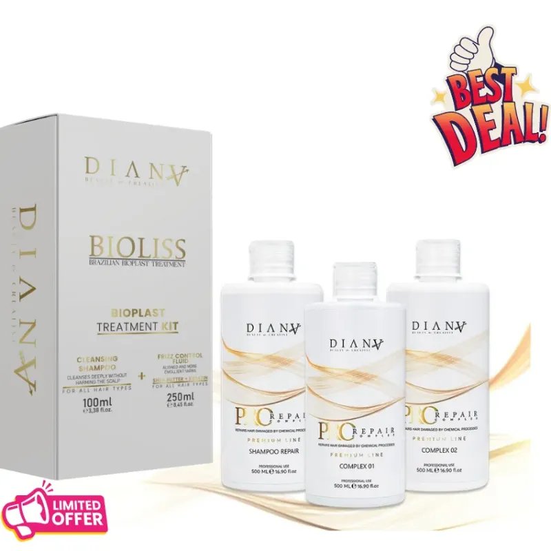 Professional Set: Bioplasty 250 g + Clarifying Shampoo 100 ml + Pro Repair Complex