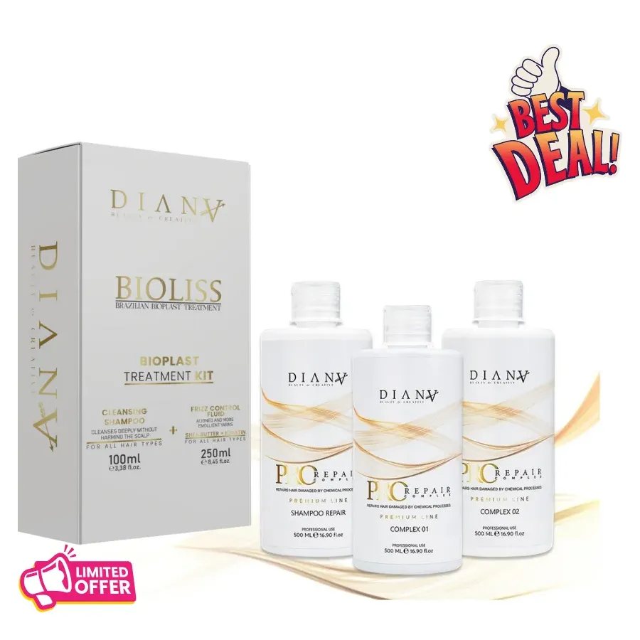 Professional Set: Bioplasty 250 g + Clarifying Shampoo 100 ml + Pro Repair Complex Professional Set: Bioplasty 250 g + Clarifying Shampoo 100 ml + Pro Repair Complex