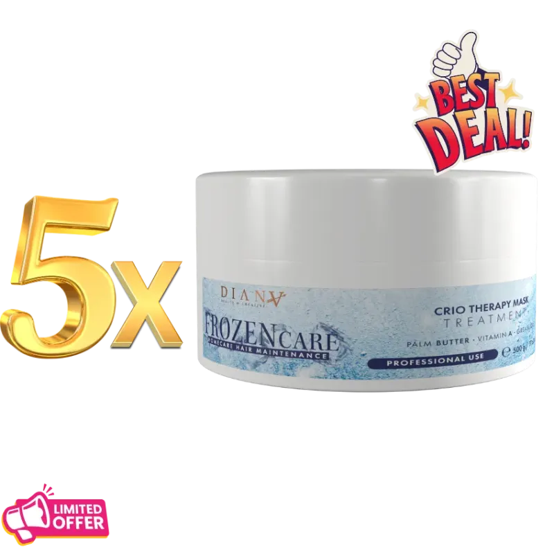 5 x Crio Therapie Care Hair Mask 300 ml – Pay for 4, Get 1 FREE!