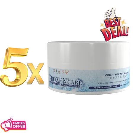 5 x Crio Therapie Care Hair Mask 300 ml – Pay for 4, Get 1 FREE!