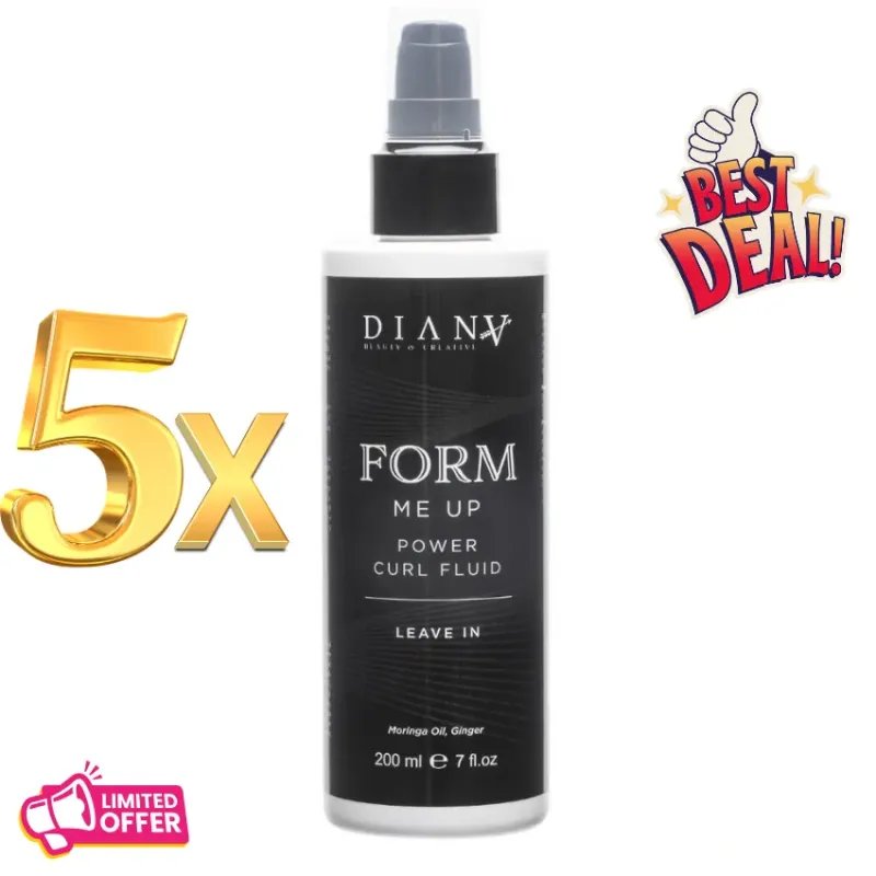 5 x Curl Defining Fluid Form Me Up – Pay for 4, Get 1 FREE!