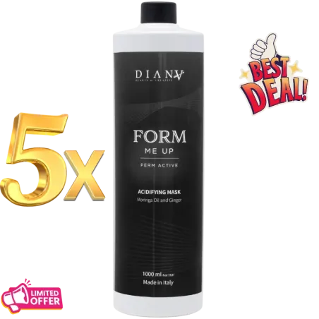 5 x Form Me Up Haarmasker 1000 ml – Krullen & permanent, 1 GRATIS!