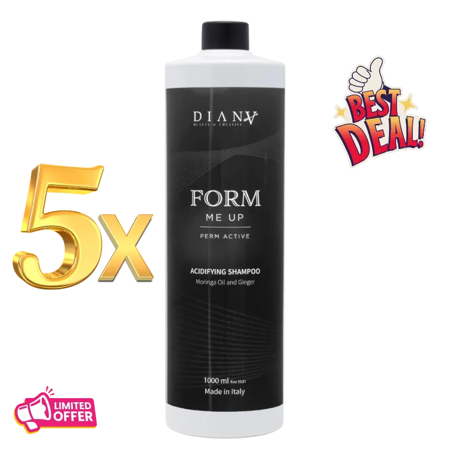 5 x Form Me Up Shampoo 1000 ml – Curly/Post-Perm, 1 FREE 5 x Form Me Up Shampoo 1000 ml – Curly/Post-Perm, 1 FREE