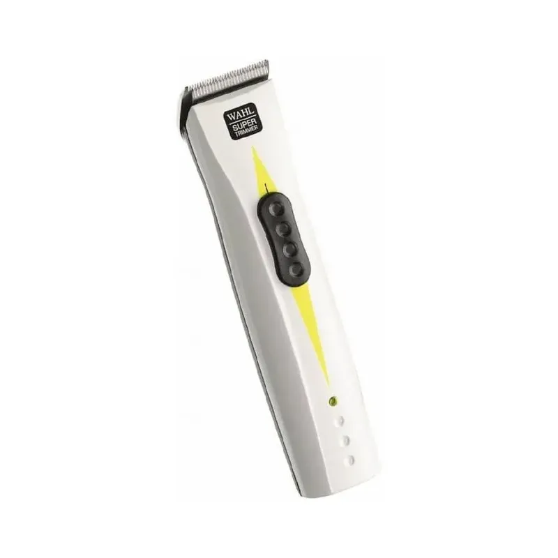 Wahl Super Trimmer 1592 Blanc – Tondeuse de précision professionnelle sans fil