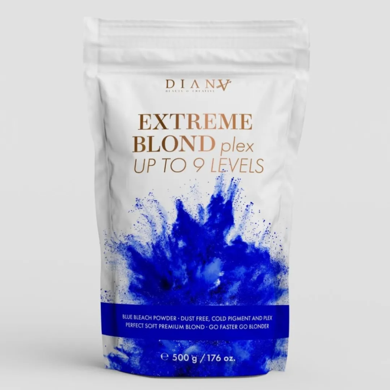 EXTREME 500g  Dust-Free Bleach Powder with Plex-System up to 9 Shades