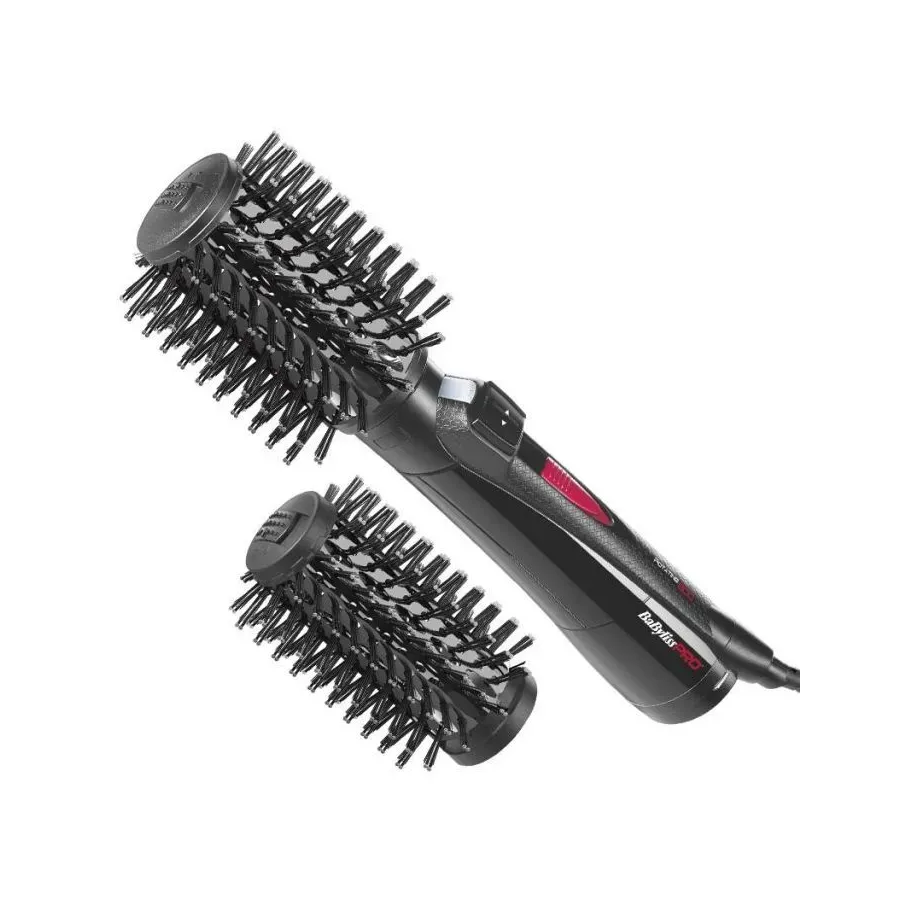 Babyliss PRO Rotierende Warmluftbürste Schwarz 800W