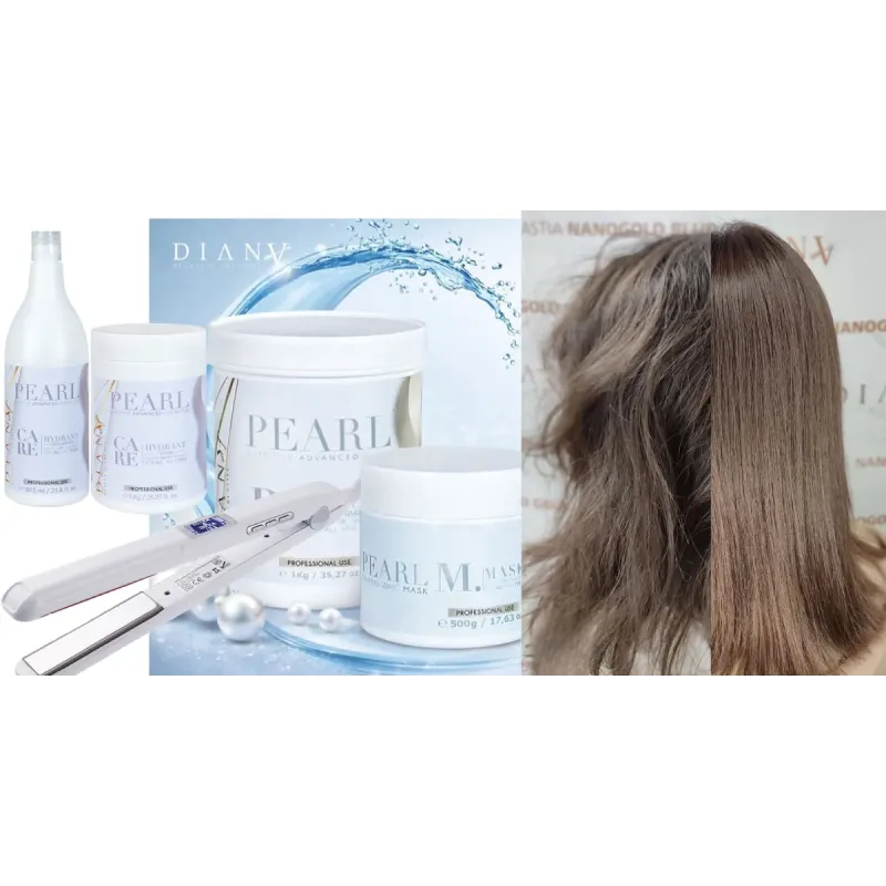 Pearl Botox für Haare PRO Set + KESSNER – Tiefenregeneration