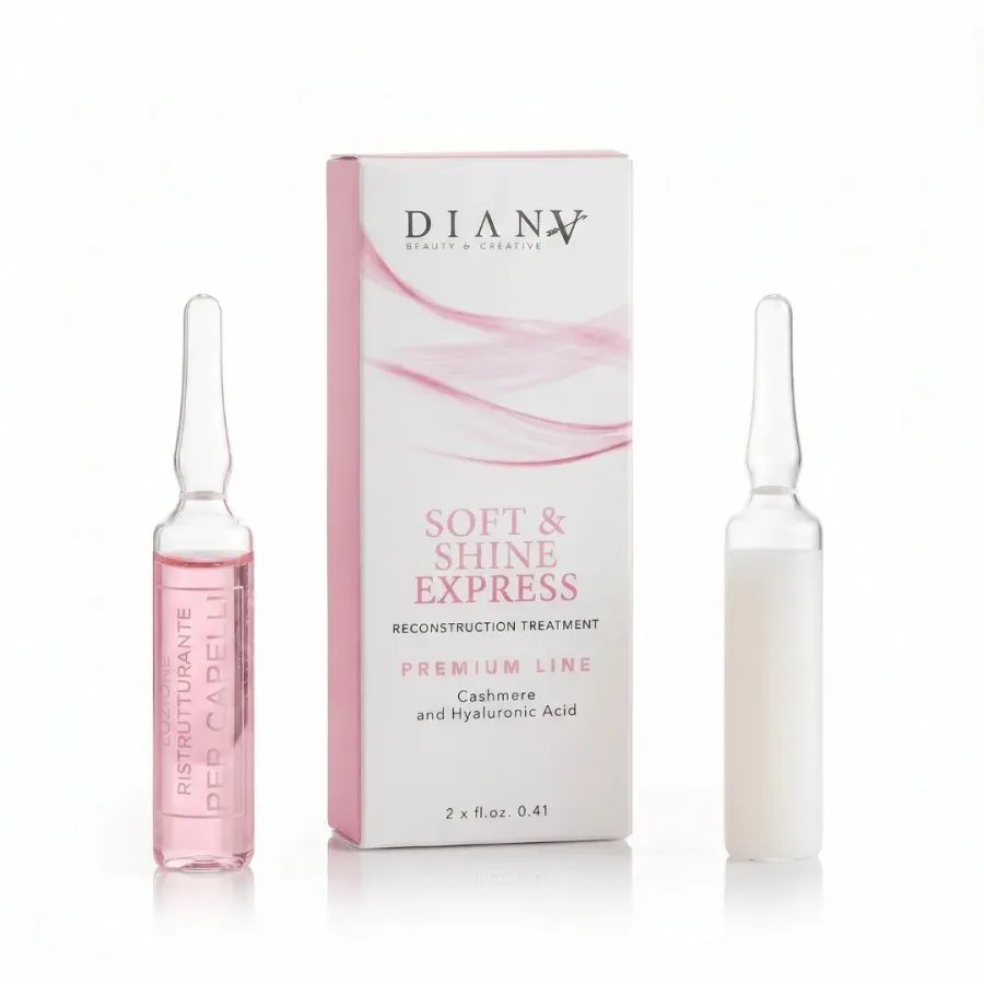 Soft & Shine Express – Zwei-Phasen-Haarrekonstruktion mit Keratin, Kaschmir und Hyaluronsäure Soft & Shine Express – Zwei-Phasen-Haarrekonstruktion mit Keratin, Kaschmir und Hyaluronsäure