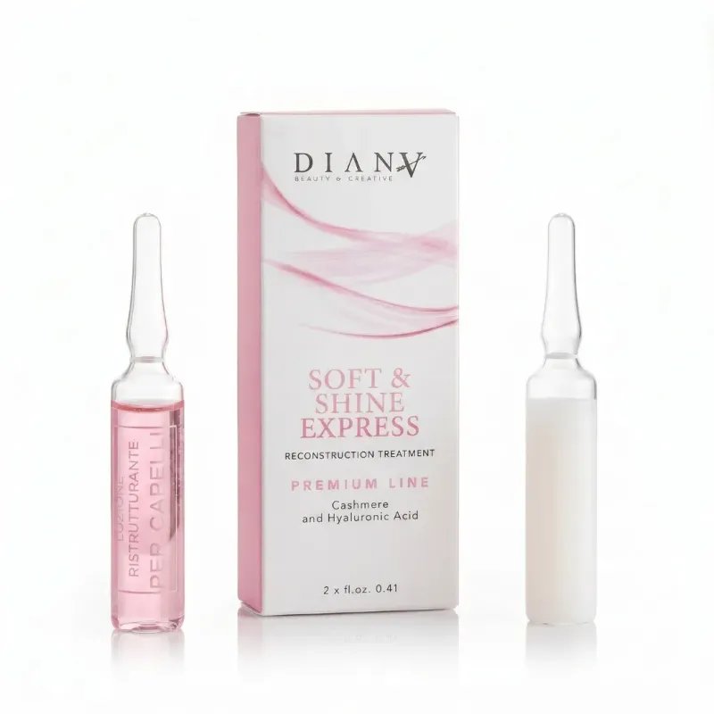 Soft & Shine Express – two-phase hair reconstruction treatment with keratin, cashmere and HA