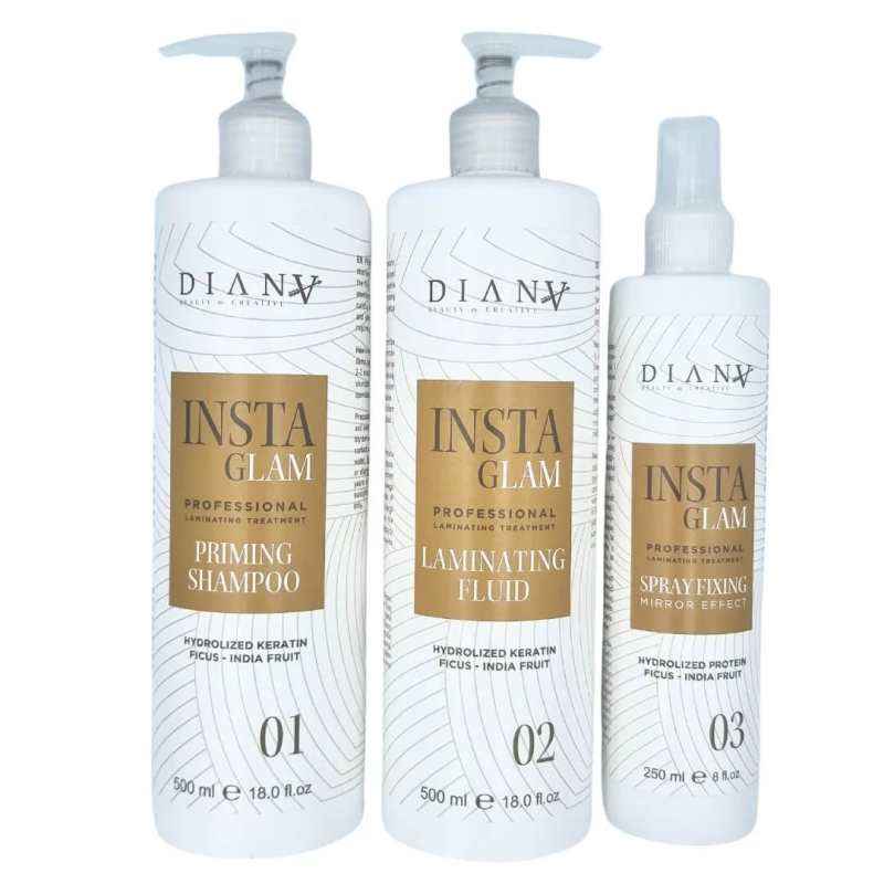 Instaglam hair lamination treatment set