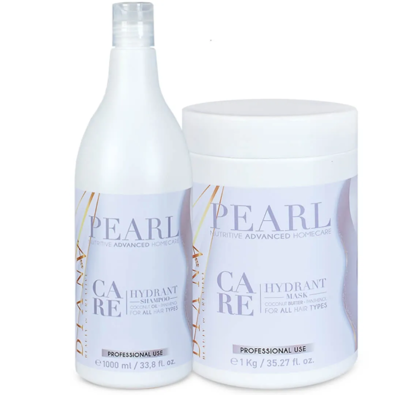 PEARL botox Care zestaw: szampon + maska do włosów 1000ml + 1000g