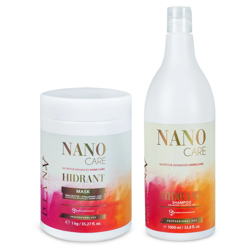 NanoCare nanoplastia  set shampoo + haarmasker 1000ml + 1000g