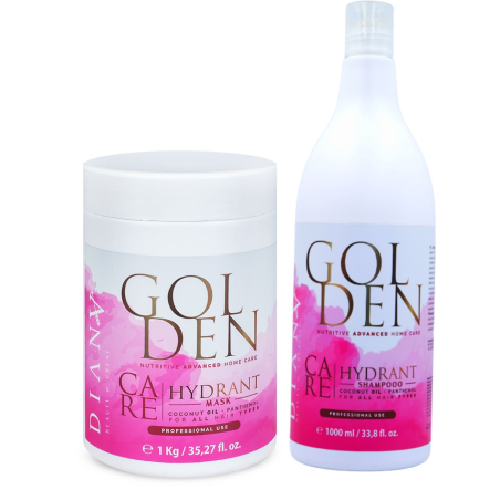 GOLDEN Care : Shampoo + Haarmaske 1000ml + 1000g