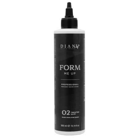 FORM me UP organic Curl & Wave Perm - 02 trwała ondulacja dla kolorowych, rozjaśnionych i wrażliwych włosów 300 ml