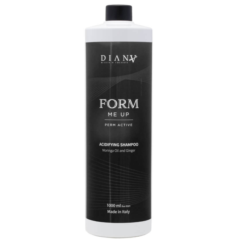 FORM ME UP Perm Active Acidifying Shampoo 1000 ml -  met moringa-olie en gember