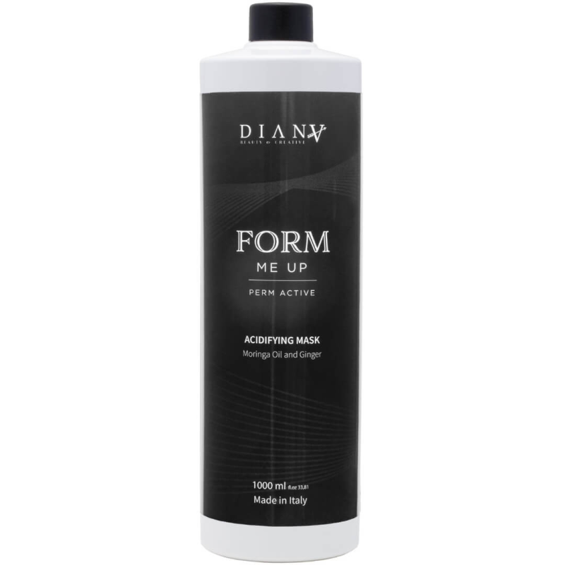 FORM ME UP Perm Active Acidifying Haarmaske 1000g mit Moringa-Öl und Ingwer für organische Haarumformung