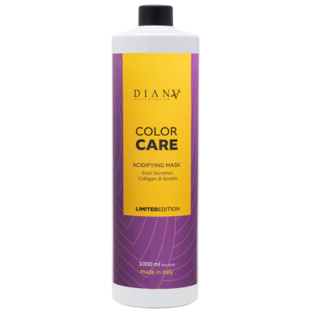 Color Care 1000ml organic hair mask with snail secretion, collagen, and keratin Limited edition.