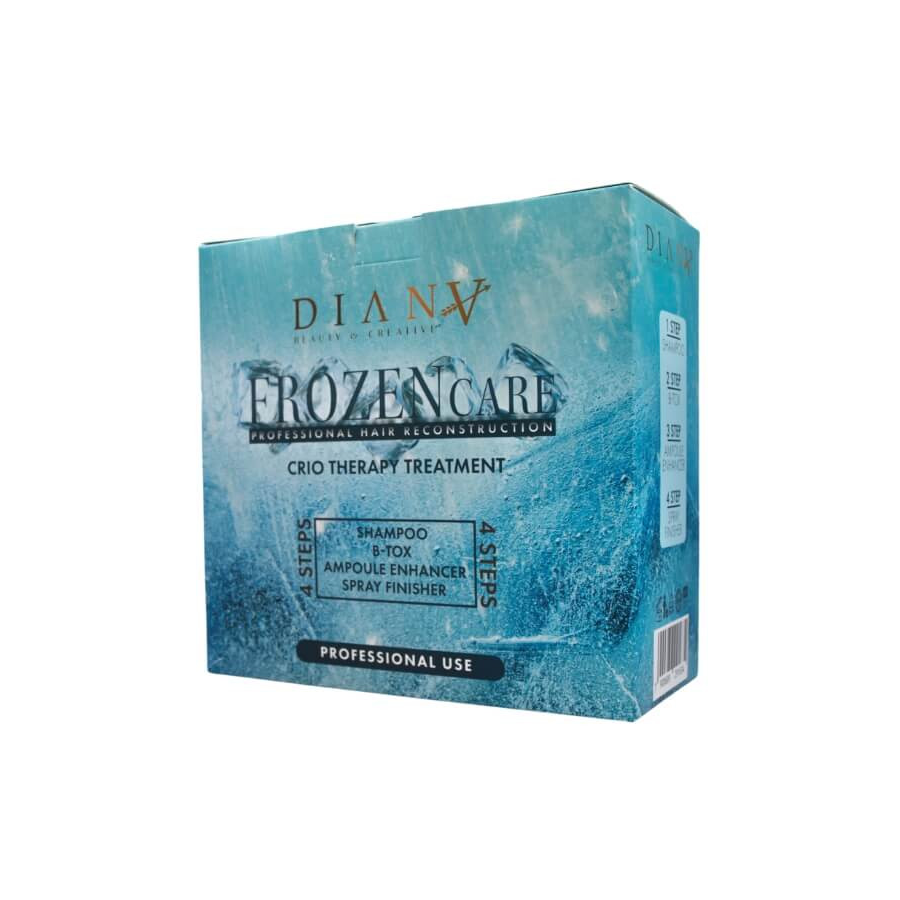 Haarcryotherapie-set: 10x 10 ml ampullen, 500 ml voorbehandelingsshampoo, 1000 ml B-tox en 300 ml afsluitspray Haarcryotherapie-set: 10x 10 ml ampullen, 500 ml voorbehandelingsshampoo, 1000 ml B-tox en 300 ml afsluitspray