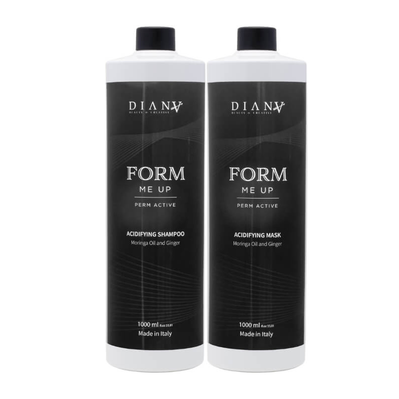 FORM ME UP Perm Active Acidifying Set Hair Mask 1000ml + Shampoo 1000ml