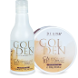 GOLDEN botox Care Set: Shampoo + Haarmaske300ml + 300g