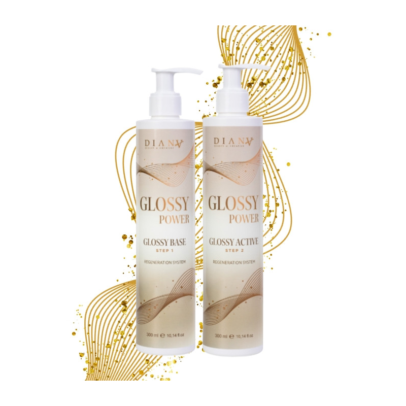 Glossy Power - set stap 1 300ml + stap 2 300ml