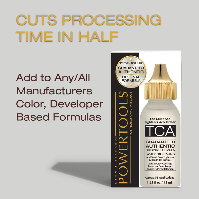 TCA, The Color and Lightener Accelerator Original Clear Formula With The Gold Cap 35ml