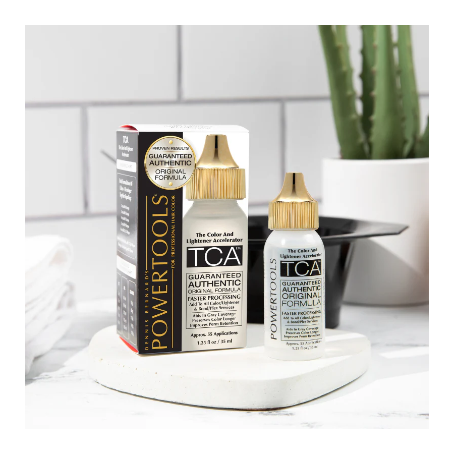 TCA, Der Color- und Aufhellungsbeschleuniger Originale Klare Formel Mit Der Goldkappe 35ml