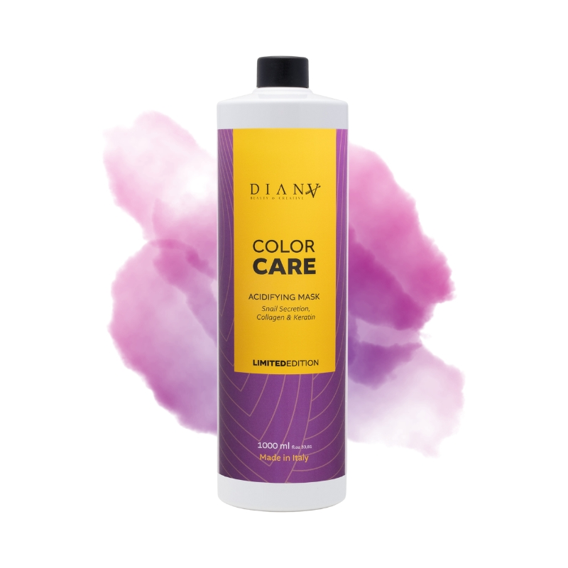 Color Care 1000ml organic hair mask with snail secretion, collagen, and keratin Limited edition.