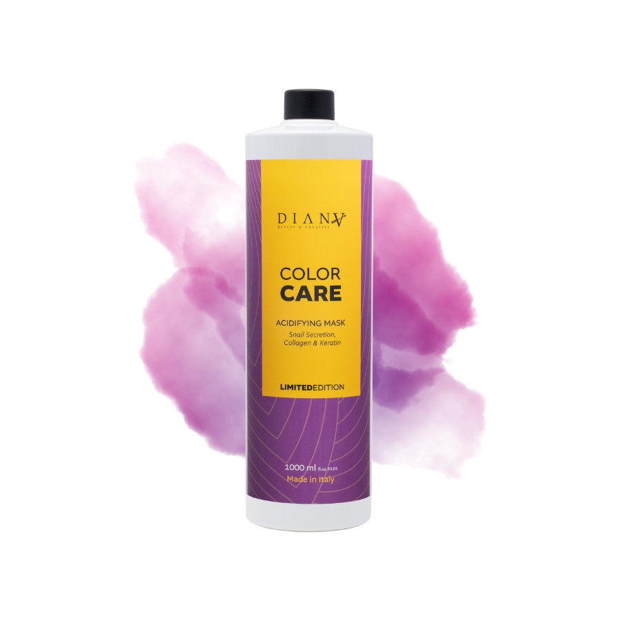 Color Care 1000ml Bio-Haarmaske mit Schneckensekret, Kollagen und Keratin Limitierte Auflage.