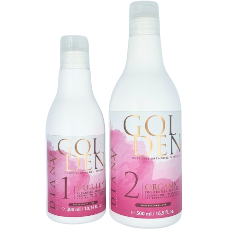 Golden  Keratin-Behandlungen Protein-Paket S