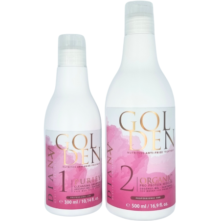 Golden Professional Proteine ontkrullen behandeling pakket S