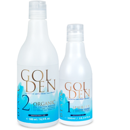 Golden Professional Proteine ontkrullen behandeling pakket S