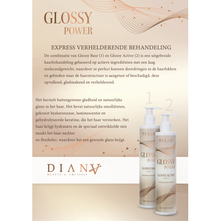 Glossy Power kit  étape 1 300ml + étape 2 300ml