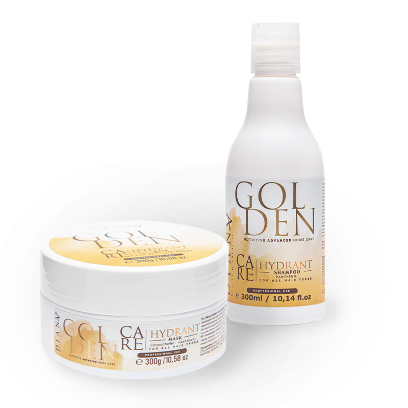 GOLDEN botox Care set shampooing + masque pour cheveux 300ml + 300g