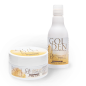 GOLDEN botox Care zestaw: szampon + maska 300ml + 300g