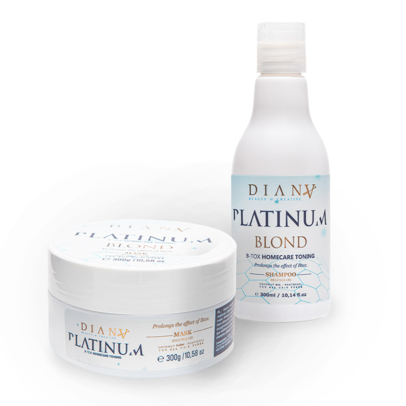 PLATINUM botox Care Set: Shampoo + Haarmaske 300ml + 300g