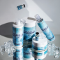 Haarcryotherapie-set: 10x 10 ml ampullen, 500 ml voorbehandelingsshampoo, 1000 ml B-tox en 300 ml afsluitspray Haarcryotherapie-set: 10x 10 ml ampullen, 500 ml voorbehandelingsshampoo, 1000 ml B-tox en 300 ml afsluitspray