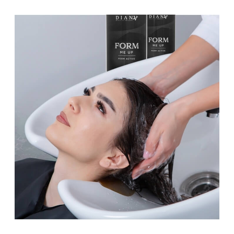 FORM ME UP Perm Active Acidifying Shampoo 1000 ml - z olejem moringa i imbirem