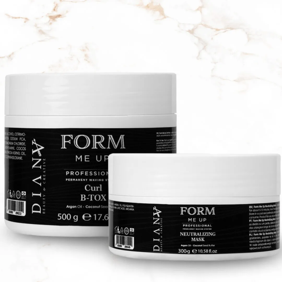 Form Me Up   Btx set 500g + 300g capillaire pour cheveux bouclés avec système d'ondulation