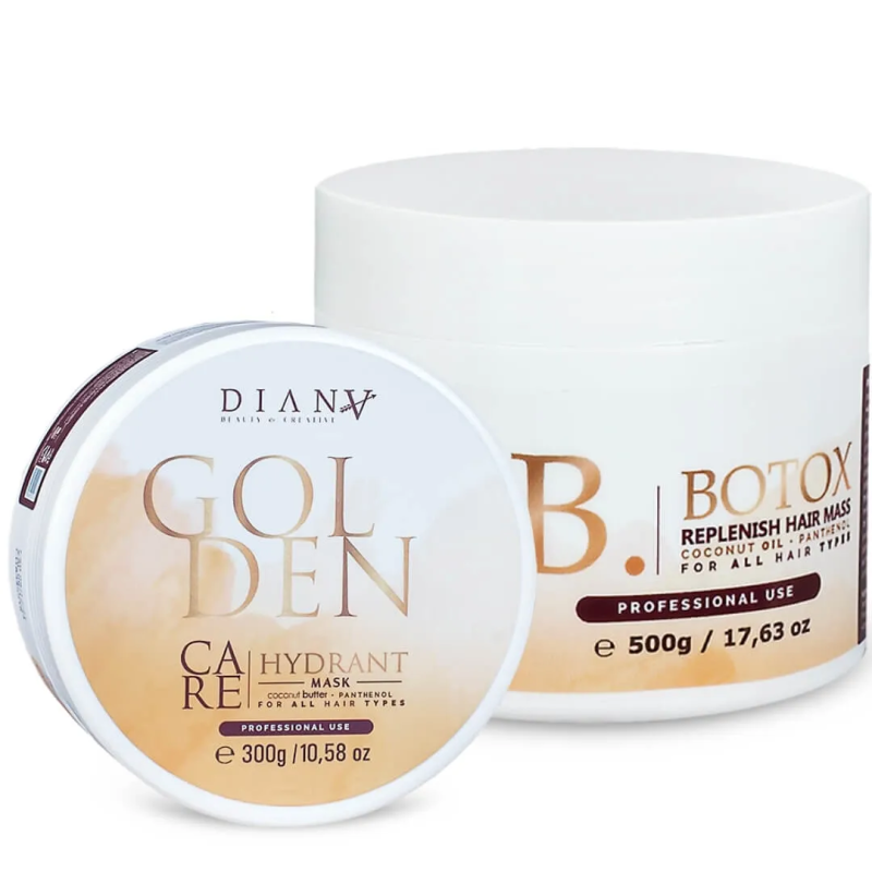 Ensemble   Btx pour les cheveux Golden 500g + 300g