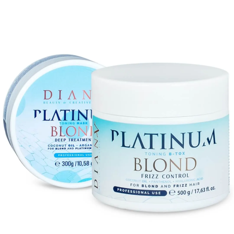 Platinum Haar- Btx für Blonde Set 500ml + 300ml