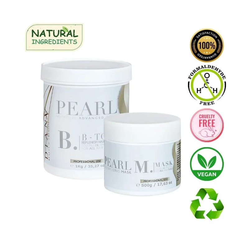 Ensemble Pearl Btx pour les cheveux 1000g + 500g